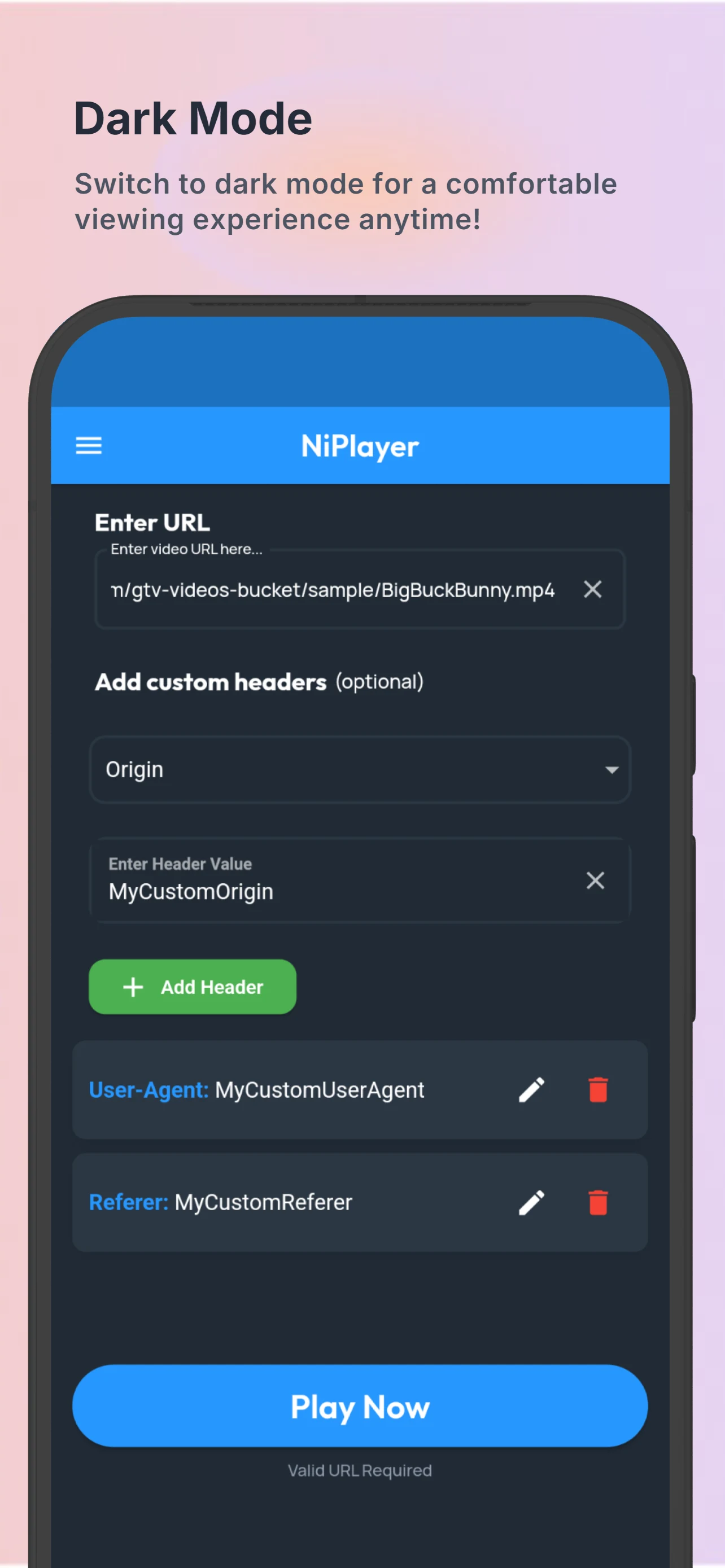 NiPlayer: Video Live Player screenshot